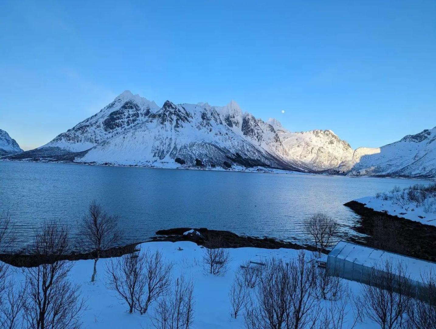 Nydelig Hytte Med Fantastisk Beliggenhet Ved Sjoen Villa Laupstad Екстериор снимка